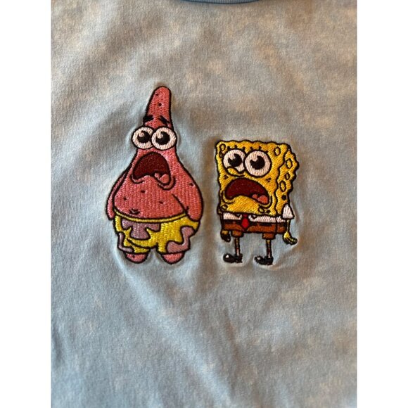 Nickelodeon SpongeBob & Patrick Light Blue T-Shirt - Picture 2 of 4